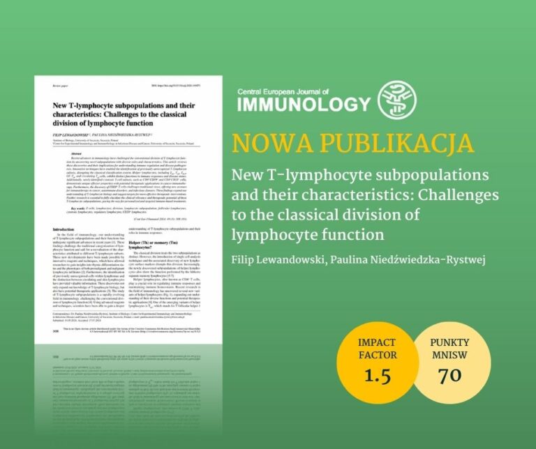 New T-lymphocyte Subpopulations and Their Characteristics: Challenges to the Classical Division of Lymphocyte Function