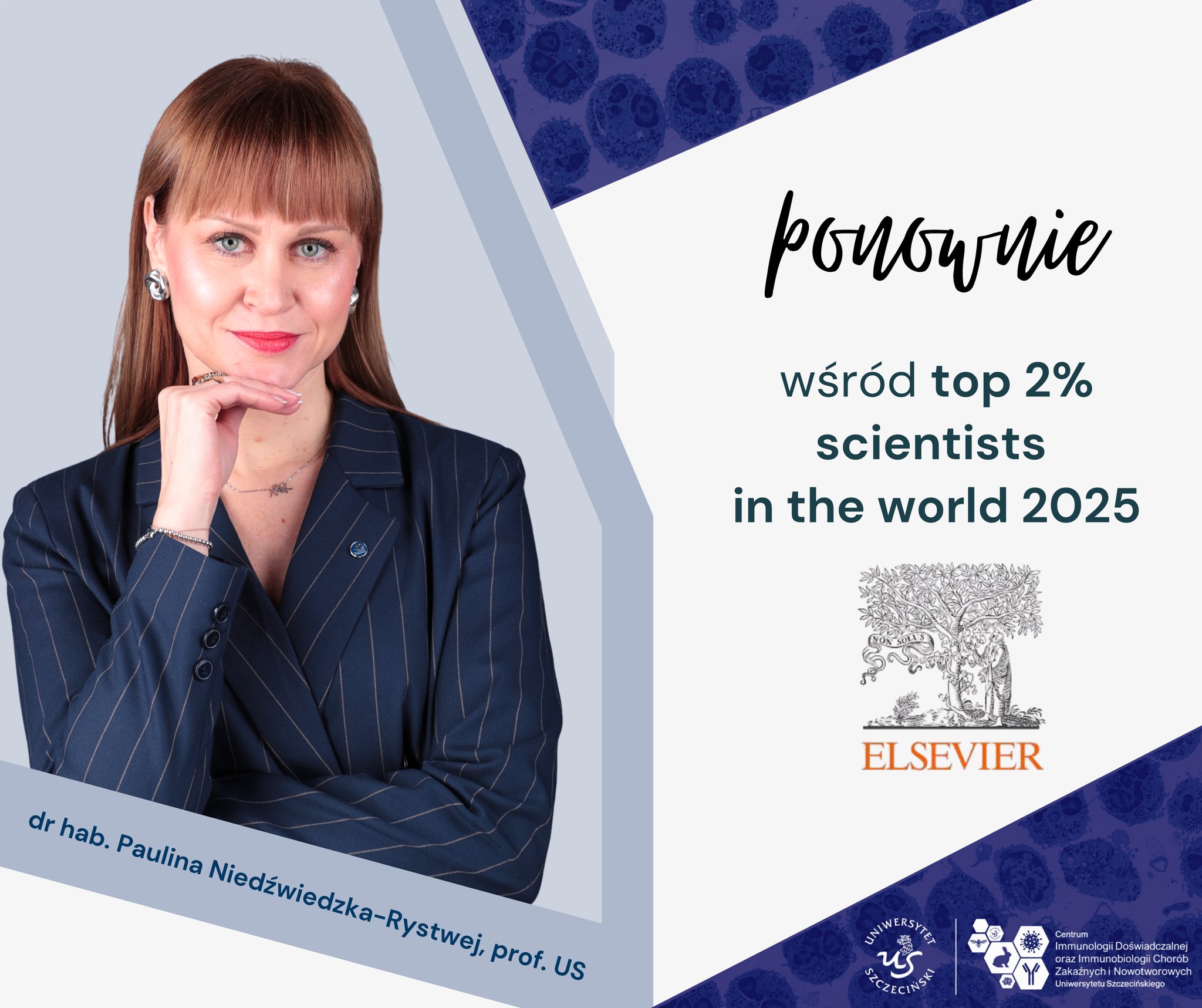 dr hab. Paulina Niedźwiedzka-Rystwej, prof. US – ponownie&hellip;