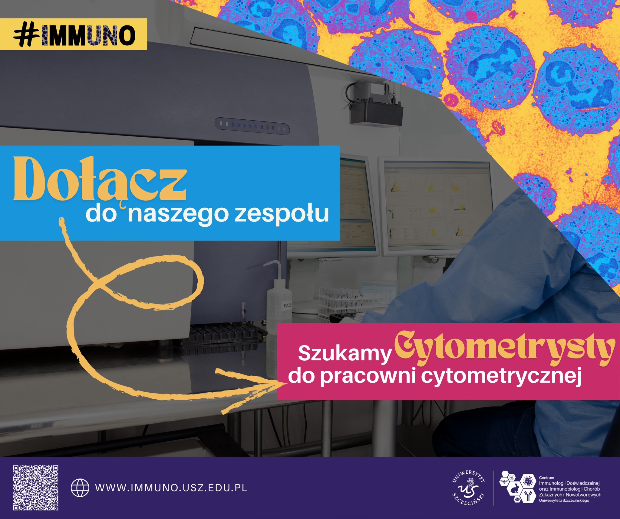 Oferta pracy w cytometrii przepływowej – Centrum Immunologii&hellip;