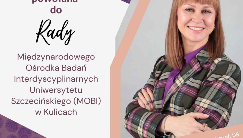 paulina-niedzwiedzka-rystwej-powolana-do-rady-naukowej-miedzynarodowy-osrodek-badan-interdyscyplinarnych-us-kulice-MOBI